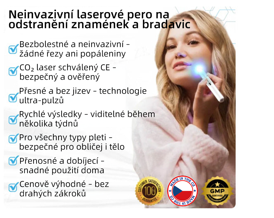 Bikenda® Neinvazivní laserový pero na odstraňování bradavic a molů Superior🔥
