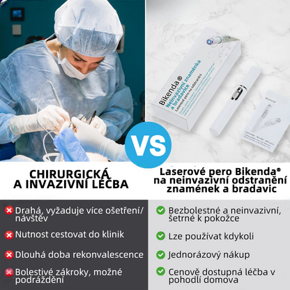 Bikenda® Neinvazivní laserový pero na odstraňování bradavic a molů Superior🔥
